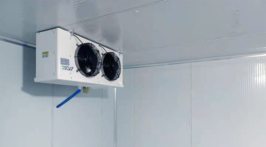 天畅农贸市场蔬菜冷库风机照片 天畅农贸市场蔬菜冷库风机照片