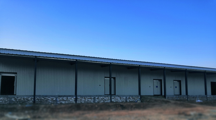 积石山果蔬冷库库体外观展示图片