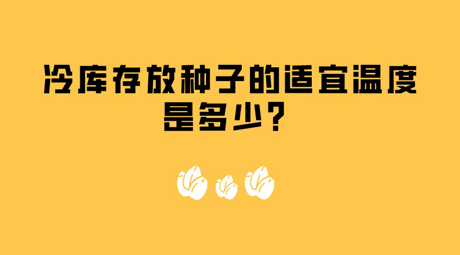 冷库存放种子的适宜温度是多少？