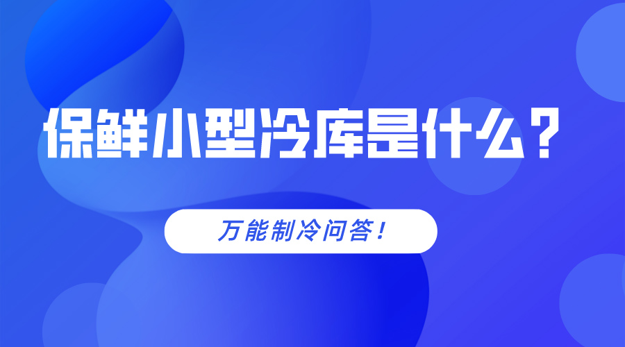 保鲜小型冷库是什么？