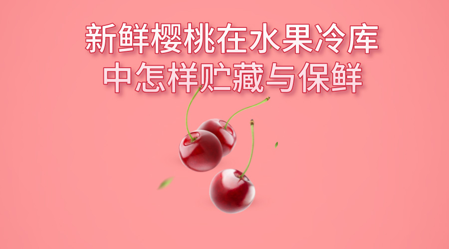 新鲜樱桃在水果冷库中怎样贮藏与保鲜？